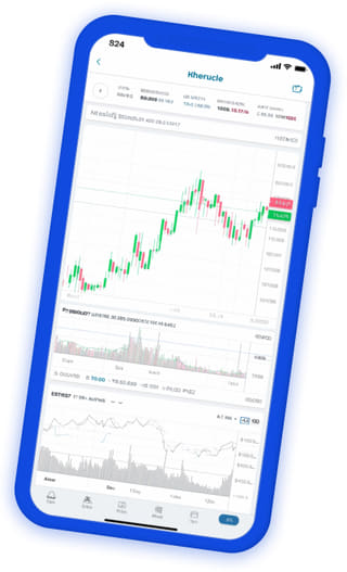 Live portfolio dashboard of the Zenith Rendivex crypto trading app
